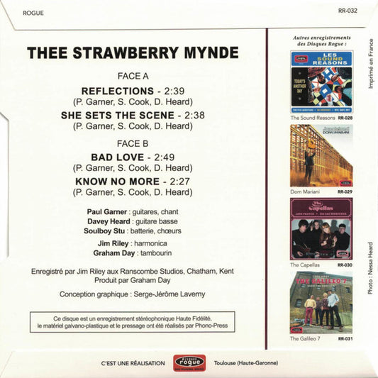 Thee Strawberry Mynde : Reflections (7",45 RPM,EP,Limited Edition)