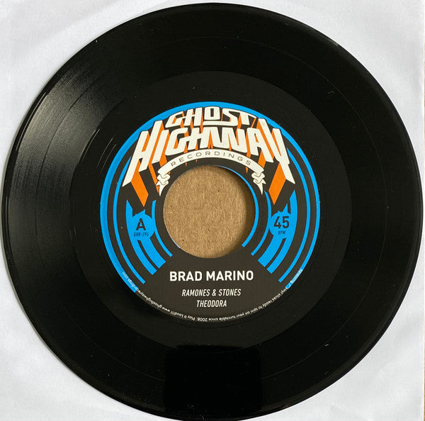 Brad Marino : Ramones & Stones (7",45 RPM,EP,Limited Edition,Repress,Stereo)