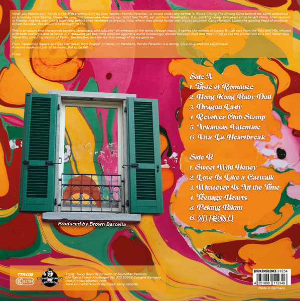 Sino Hearts, The : Mondo Paradiso (LP,Album)