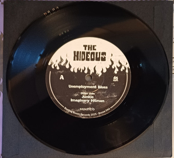 Hideous, The : Unemployment Blues (7",45 RPM,Single,Limited Edition)