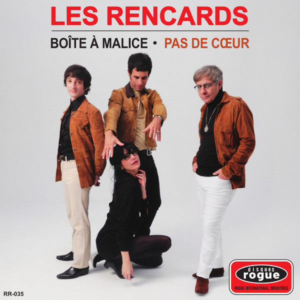 Les Rencards : Boîte À Malice • Pas De Cœur (7",45 RPM,Single,Limited Edition)