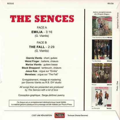 Sences, The : Emilia / The Fall (7",45 RPM,Single,Limited Edition)