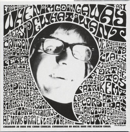 Crimson Shadows : When I'm Going Away / What I Want (7",45 RPM,Single,Limited Edition,Reissue)