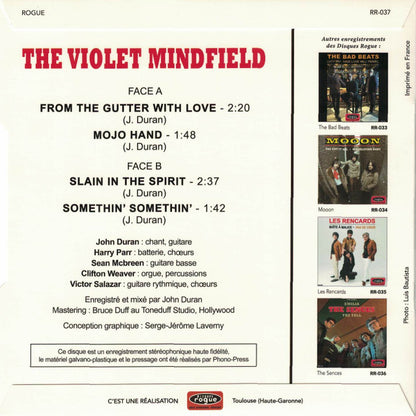 Violet Mindfield, The : From The Gutter With Love (7",45 RPM,EP,Limited Edition)