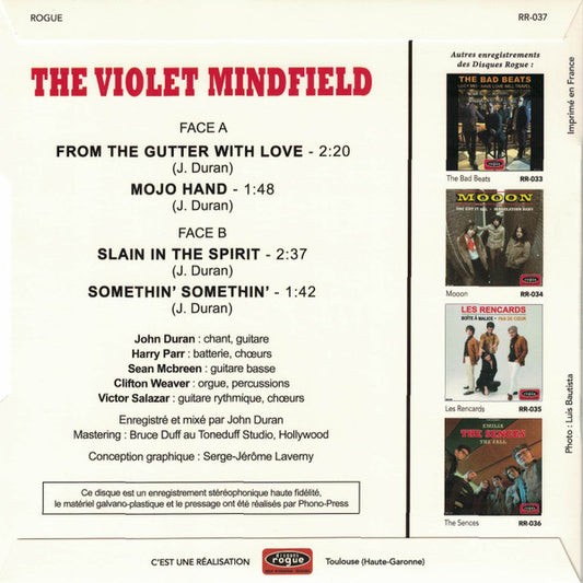 Violet Mindfield, The : From The Gutter With Love (7",45 RPM,EP,Limited Edition)