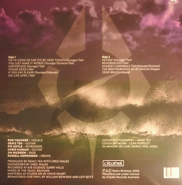 Radio Birdman : Zeno Beach (LP,Album,Reissue)