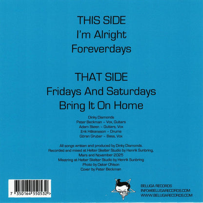 Dinky Diamonds : I'm Alright (7",33 ⅓ RPM,EP,Limited Edition)