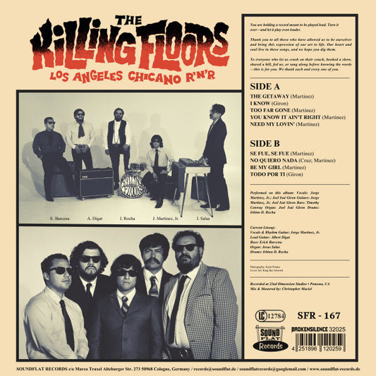 Killing Floors, The : The Killing Floors (12",45 RPM)