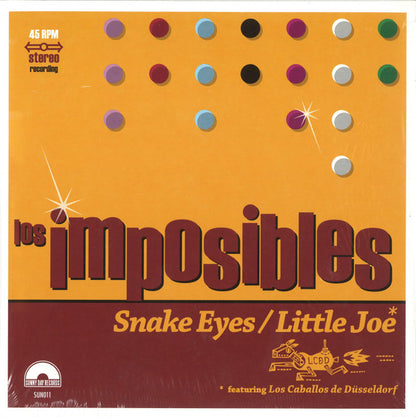 Los Imposibles : Snake Eyes / Little Joe (7",45 RPM,Single,Limited Edition,Stereo)