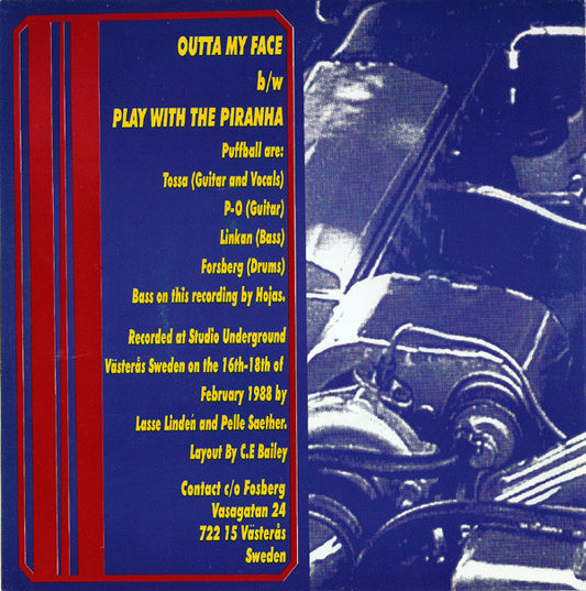 Puffball : Full Throttle Rock'n Roll (7",45 RPM,Single,Limited Edition)