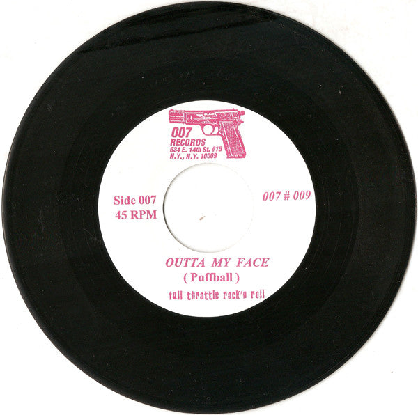 Puffball : Full Throttle Rock'n Roll (7",45 RPM,Single,Limited Edition)