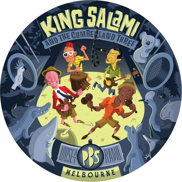 King Salami & The Cumberland Three : Loose At PBS Radio Melbourne (LP,Album,Picture Disc,Limited Edition)