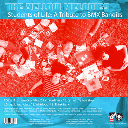 Yellow Melodies, The : Students Of Life: A Tribute To BMX Bandits (12",EP)