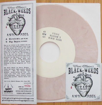 Stevie Klasson's Black Weeds : Perfect Remedy For Heart And Soul (7",Limited Edition,Numbered)