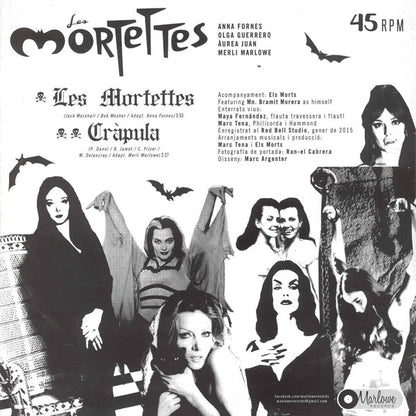 Les Mortettes : Les Mortettes / Cràpula (7",45 RPM,Single)