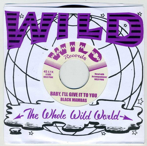Black Mambas : Baby, I'll Give It To You (7",45 RPM,Single)