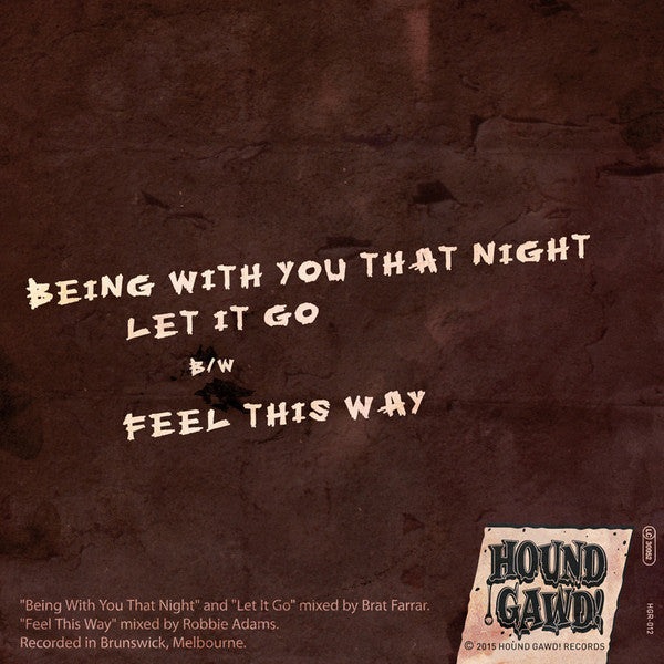 Brat Farrar : Being With You That Night (7",Single)