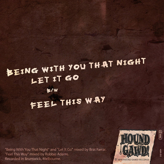 Brat Farrar : Being With You That Night (7",Single)