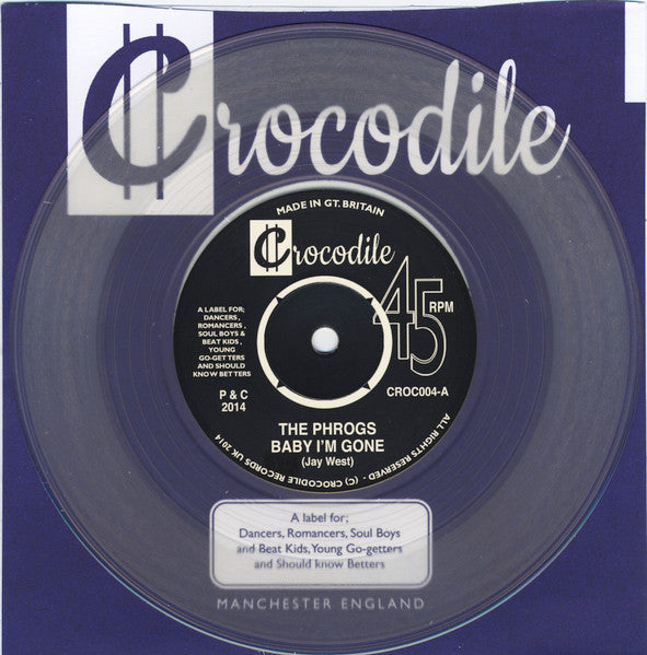 Phrogs, The : Baby I'm Gone / Downey Peach (7",45 RPM,Limited Edition,Repress)