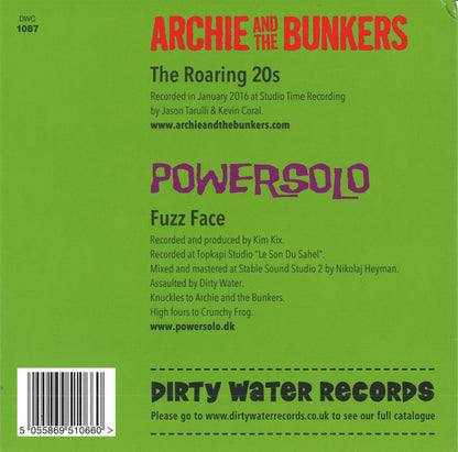 Archie And The Bunkers / Powersolo : Archie And The Bunkers / Powersolo (7",45 RPM,Single)