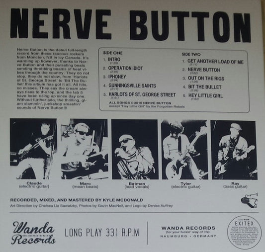 Nerve Button : Nerve Button (LP,Album)