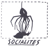 Socialites (4) : Self Defense (7",45 RPM,Single Sided,Limited Edition,Numbered,White Label)