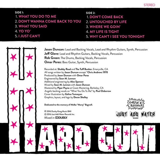 So What (10) : Hard Gum (LP,Album,Stereo)