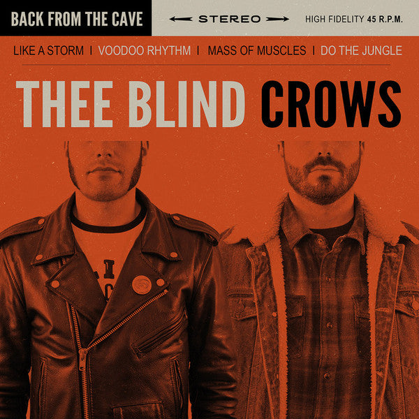 Thee Blind Crows : Back From The Cave (7",45 RPM,EP,Limited Edition)