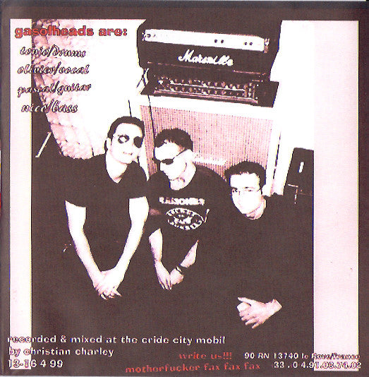 Gasolheads : Fuel Stereo Shit !!! (7",EP)