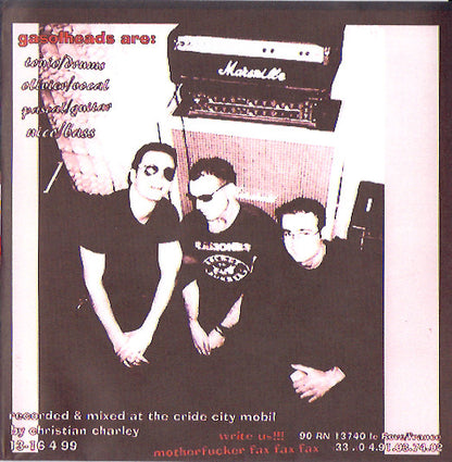 Gasolheads : Fuel Stereo Shit !!! (7",EP)